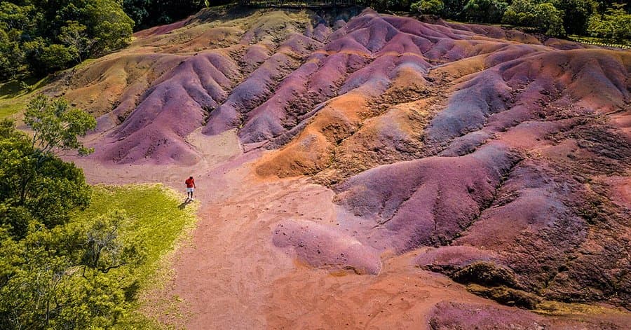 Chamarel Seven Coloured Earth
